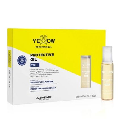 Защитно масло за боядисана коса Alfaparf Yellow Color Care Protective Oil 6x13ml