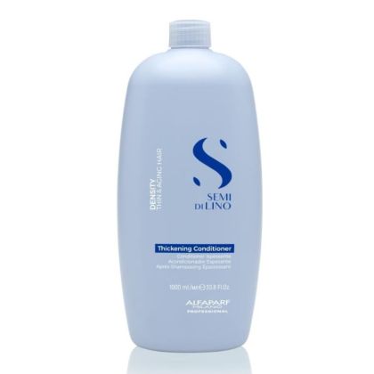 Уплътняващ балсам за изтъняла коса Alfaparf Semi Di Lino Density Thickening Conditioner 1000ml