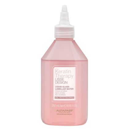 Ламинираща вода за стъклен блясък на косата Alfaparf Keratin Therapy Lisse Design Liquid Glass Lamellar Water 250ml