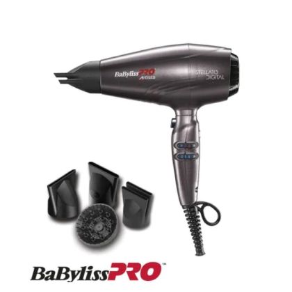 Сешоар Babylisspro Stellato Digital Dryer 2400 W с двигател на Ferrari