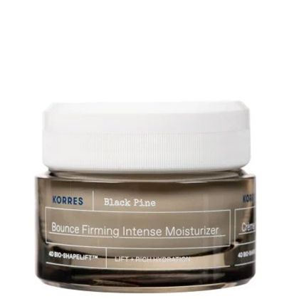 Стягащ крем с лифтинг ефект за суха и много суха кожа Korres Black Pine 4D Bounce Firming Intense Moisturizer 40ml