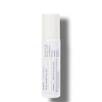 Рол-он гел за околоочен контур с кофеин против тъмни кръгове Korres Greek Yoghurt Wide Awake Eye Gel 15ml