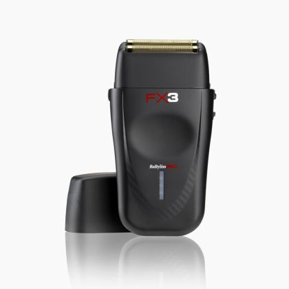 Професионална самобръсначка Babyliss Pro Black Titanium Double Foil Shaver FX3
