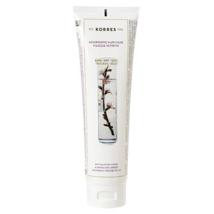Маска за суха и увредена коса против накъсване и цъфтящи краища Korres Almond And Linseed Mask 125ml