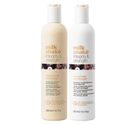 Подхранващ комплект от шампоан и балсам с масло мурумуру milk_shake Integrity 2Х300мл