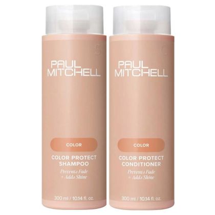 КОМПЛЕКТ Ежедневен шампоан и балсам за боядисана коса Paul Mitchell Color Protect Duo 300ml + 300ml