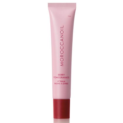 Подхранващ балсам за устни с арганово масло и пептиди Нар Moroccanoil Argan Butter Lip Balm Pomegranate Berry 15ml