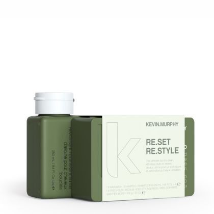 Комплект за детокс, баланс на скалпа и стилизиране Kevin Murphy Re.Set Re.Style Kit (Maxi Wash 250ml + Free Hold 100g)