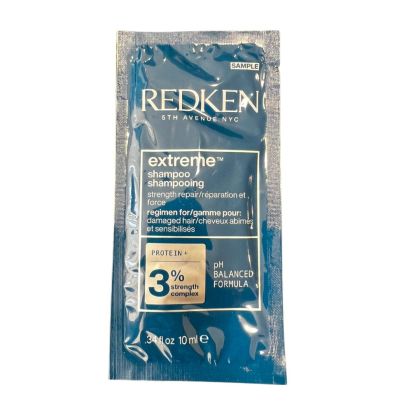 Възстановяващ шампоан за силно увредена и стресирана коса REDKEN Extreme Shampoo 10ml
