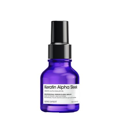 Изглаждащ серум за огледален блясък Loreal Professionnel Keratin Alpha Mirror Sleek Serum 50ml