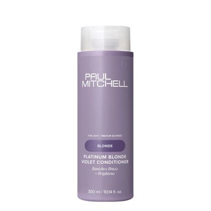 Балсам за неутрализиране на жълти оттенъци за руса коса Paul Mitchell Blonde Platinum Blonde Violet Conditioner 300ml