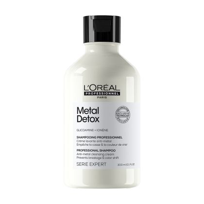 Kрем-шампоан за всеки тип боядисана коса Loreal Professionnel Metal Detox Shampoo 300ml