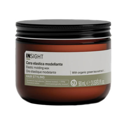 Натурална моделираща вакса със средна фиксация INSIGHT Styling Elastic Molding Wax 90ml