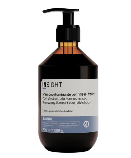 Шампоан за студени руси нюанси Insight Blonde Cold Reflections Brightening Shampoo 350ml