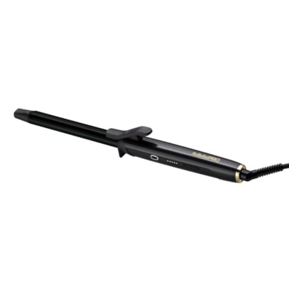 Професионална маша с щипка за плътни къдрици и изразена текстура Babyliss Pro Curling Tong 19mm