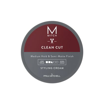 Стилизиращ крем със средна фиксация и полу-матов финиш за мъже Paul Mitchell Mitch Clean Cut 85g
