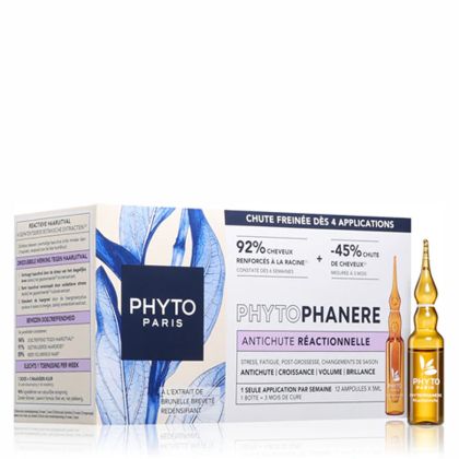 Интензивна терапия против реактивен косопад при жени Phyto PhytoPhanere Reactive Hair Loss 12x5ml