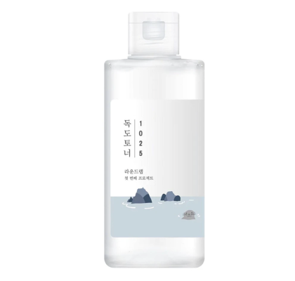Освежаващ тонер за лице с морска вода и минерали ROUND LAB 1025 Dokdo Toner 500 ml