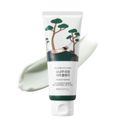 Успокояващ почистващ гел за лице ROUND LAB Pine Calming Cica Cleanser 150 ml
