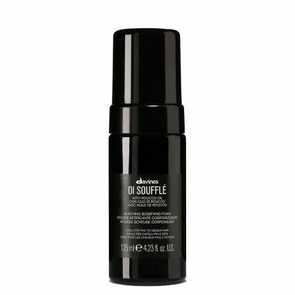 Пяна с термозащита до 230°C за обем и блясък Davines OI Soufflé Silkening Bodifying Foam 125ml