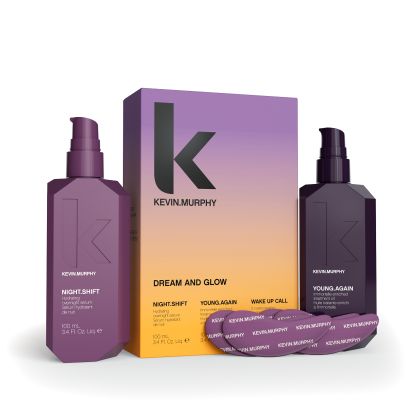 Комплект Ден и Нощ нощна хидратация и анти-ейдж грижа за косата Kevin Murphy Dream and Glow Kit