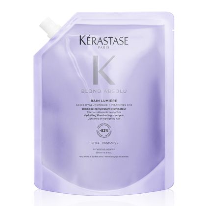 Пълнител за озаряващ шампоан за руса и изсветлена коса Kerastase Blond Absolu Bain Lumiere Refill 500ml