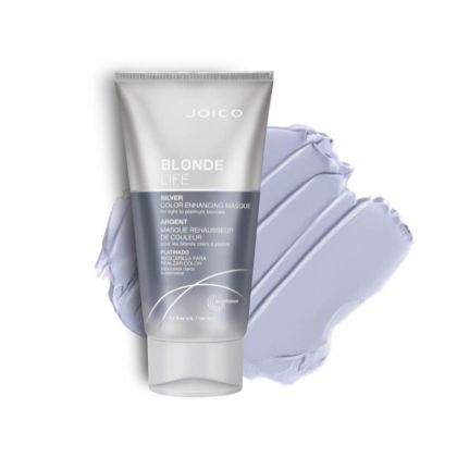 Маска против жълти и медни тонове за ледено руси коси Joico Blonde Life Color Enhancing Masque Silver 150ml