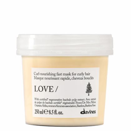 Подхранваща маска за къдрици с анти-фриз ефект до 72 часа Davines Essential Haircare LOVE CURL Mask 250ml