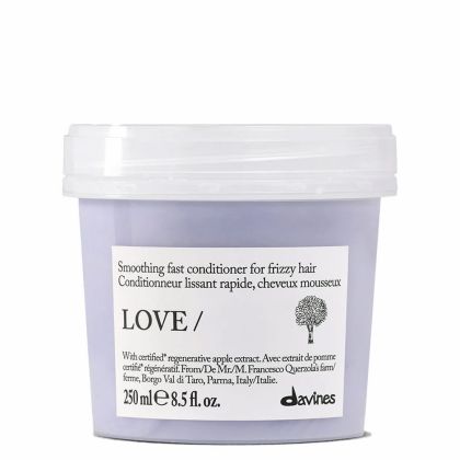 Изглаждащ анти-фриз шампоан за блясък и дълготраен контрол до 72 часа Davines Essential Haircare LOVE SMOOTHING Conditioner 250ml