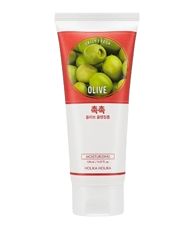 Почистваща пяна с маслина за мека, свежа и комфортна кожа Holika Holika Daily Fresh Olive Cleansing Foam 150ml