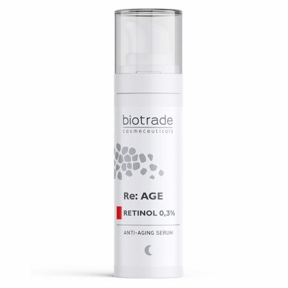 Подмладяващ серум с 0.3% ретинол BIOTRADE Re:AGE Retinol 0,3% Anti-Aging Serum 30ml