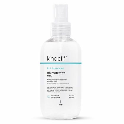 Защитно мляко-спрей за коса изложена на слънце Kin Cosmetics KinActif N°6 Suncare Sun Protective Milk 200ml