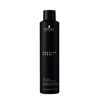 Многофункционален защитен спрей за блясък и гладкост Schwarzkopf Professional Session Label The Coat Multi-Protection Shine Mist 300ml