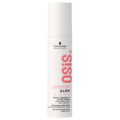 Серум за блясък и контрол на хвърчащата коса Schwarzkopf Professional OSiS Glow Frizz Control & Shine Serum 50ml