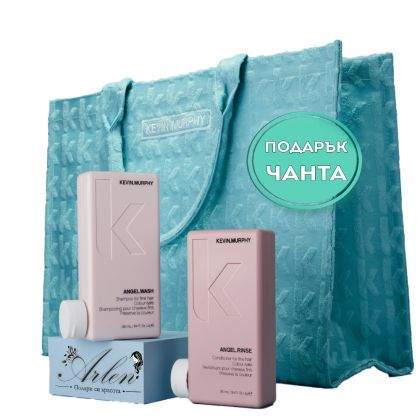 С Подарък! Комплект за уплътняване за обем и подхранване Kevin Murphy Angel Summer Tote Deal 