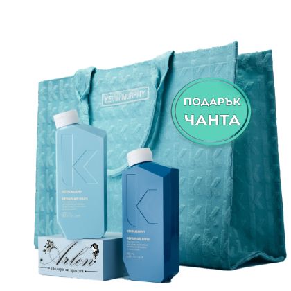 Комплект за възстановяване на увредена коса с подарък Kevin Murphy Repair-Me Set