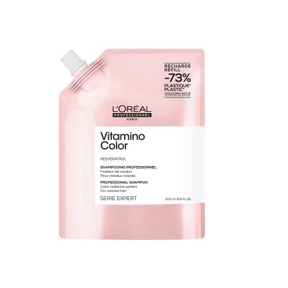 Пълнител за шампоан за боядисана коса с ресвератрол L'Oréal Vitamino Color Resveratrol Shampoo Refill 500ml