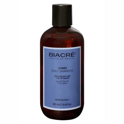 Деликатен подхранващ шампоан за ежедневна употреба за мъже Biacre Uomo Daily Shampoo 250ml