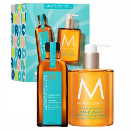 Комплект за коса и ръце с арганово масло Moroccanoil Hair & Hand Heroes Set Original