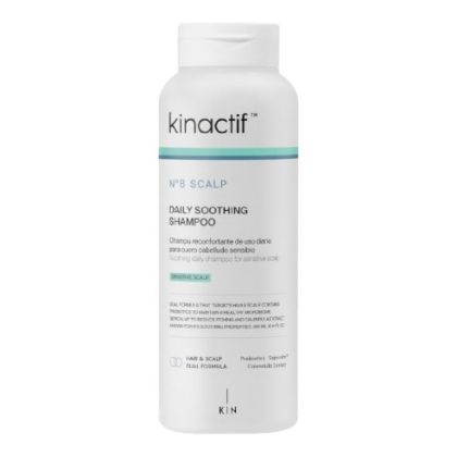 Успокояващ шампоан за чувствителен скалп Kin Cosmetics KinАctif N°8 Scalp Daily Soothing Shampoo 300ml