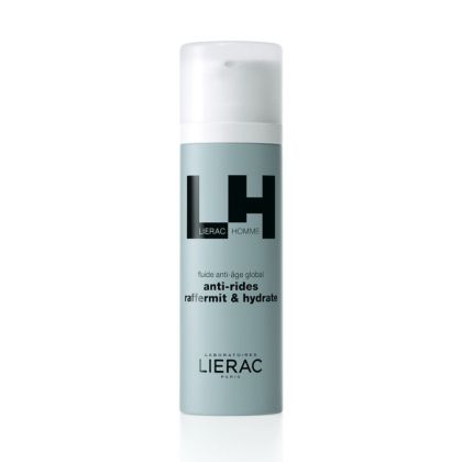 Флуид против бръчки за лице и очи за мъже Lierac Homme Global Anti-Aging Fluid 50 ml 