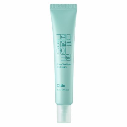Хидратиращ околоочен крем със зелен чай и хиалуронова киселина Ottie Green Tea Hyalu Eye Cream 30ml