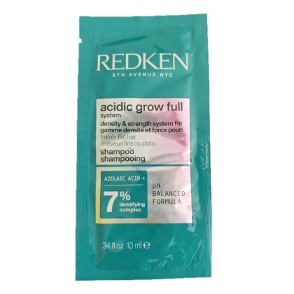 Шампоан за плътност, обем и текстура Redken Acidic Grow Full System Shampoo 10ml