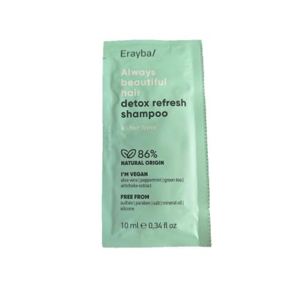 Детоксикиращ шампоан за всеки тип коса Erayba ABH Detox Refresh Shampoo 10ml