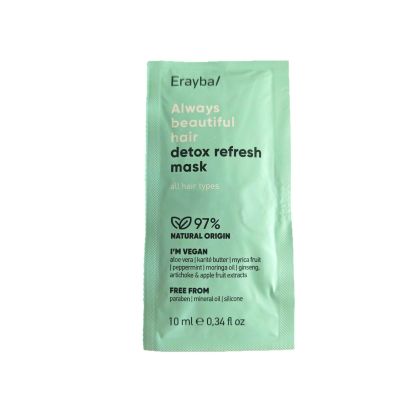 Детоксикираща маска за всеки тип коса Erayba ABH Detox Refresh Mask 10ml