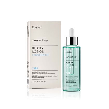 БЕЗ ОПАКОВКА - Пребиотичен интензивен лосион против пърхот Erayba Zen Active Z18p Purifying Lotion 100мл