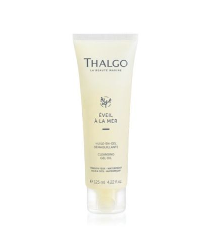 3-в-1 почистващ гел-олио за лице, очи и водоустойчив грим Thalgo Eveil a La Mer Cleansing Gel-Oil 125ml