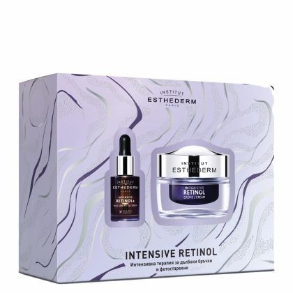 Комплект висока концентрация на чист ретинол против стареене на кожата Institut Esthederm Intensive Retinol 