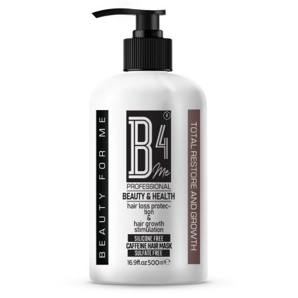 Интензивна маска против косопад и за растеж на косата B4ME Caffeine Hair mask Intensive Restoration and Growth 500ml
