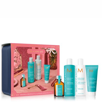 Лимитиран комплект за обем и хидратация за тънка коса Moroccanoil The Volume Suite 2026